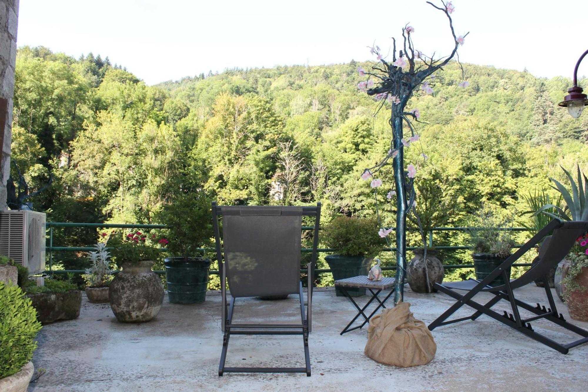 Studio Malou, Cuisine, Salle D'Eau, Terrasse Amenagee Olliergues Zewnętrze zdjęcie